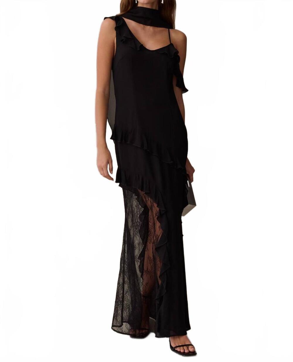 NEW FEW MODA the carmen dress in black